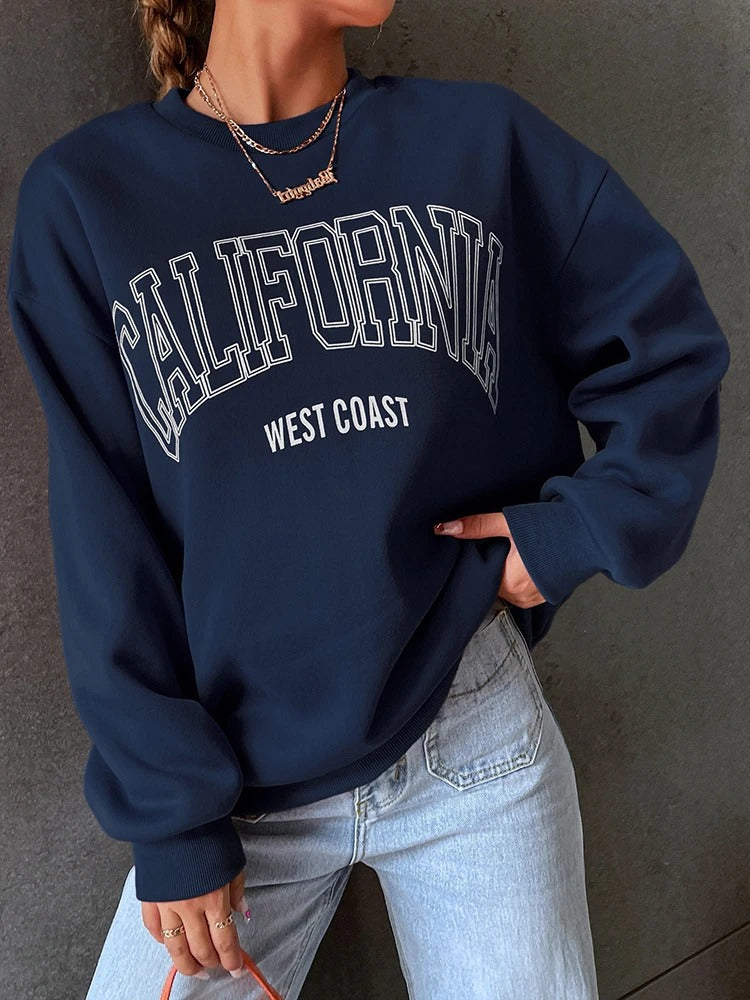 Oversized California Hoodie – Sporty, Cozy & Fashionable"