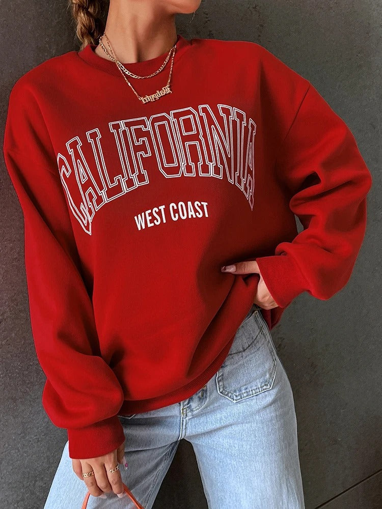 Oversized California Hoodie – Sporty, Cozy & Fashionable"